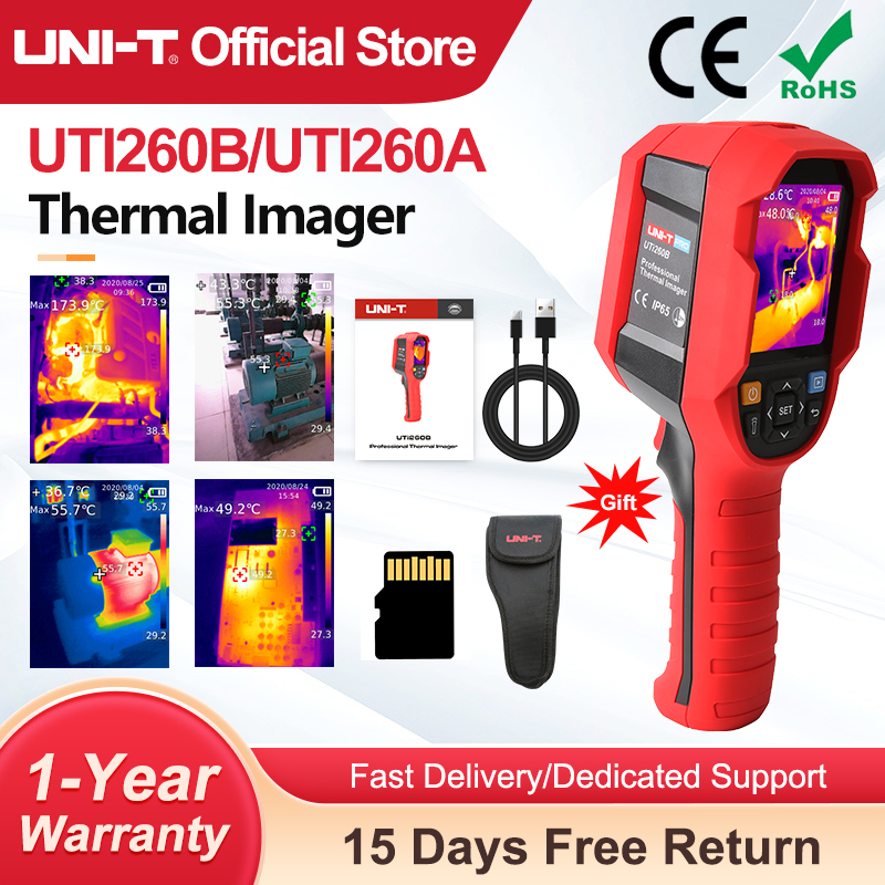UNI-T UTI260B UTI260A Câmera d - Test Instruments avaliação e preço
