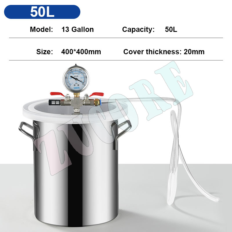 Câmara de vácuo de aço inoxidá - Vacuum Chamber Kit With Pump avaliação e preço