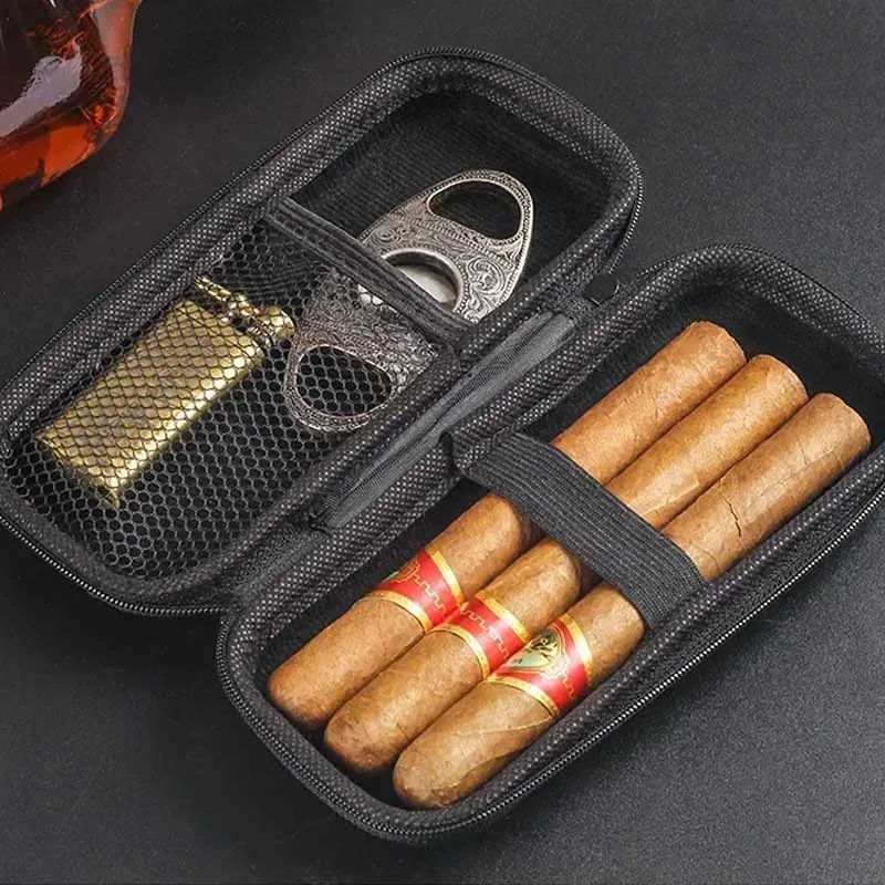 Estojo portátil para charutos  - Packaging avaliação e preço