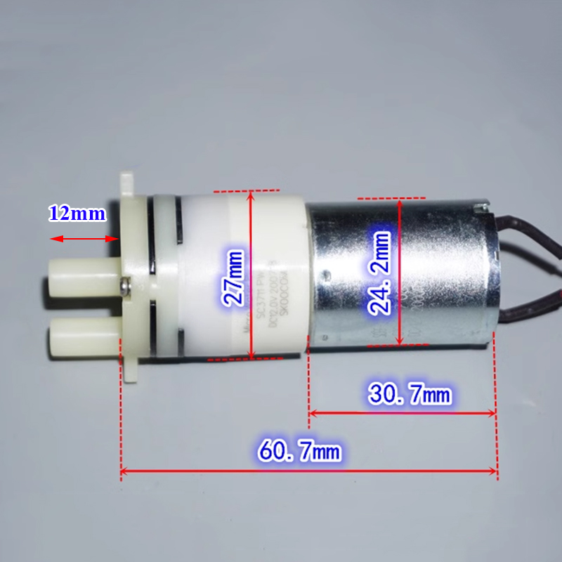 SKOOCOM-Bomba De Diafragma Mic - Mini Peristaltic Pump 12V avaliação e preço