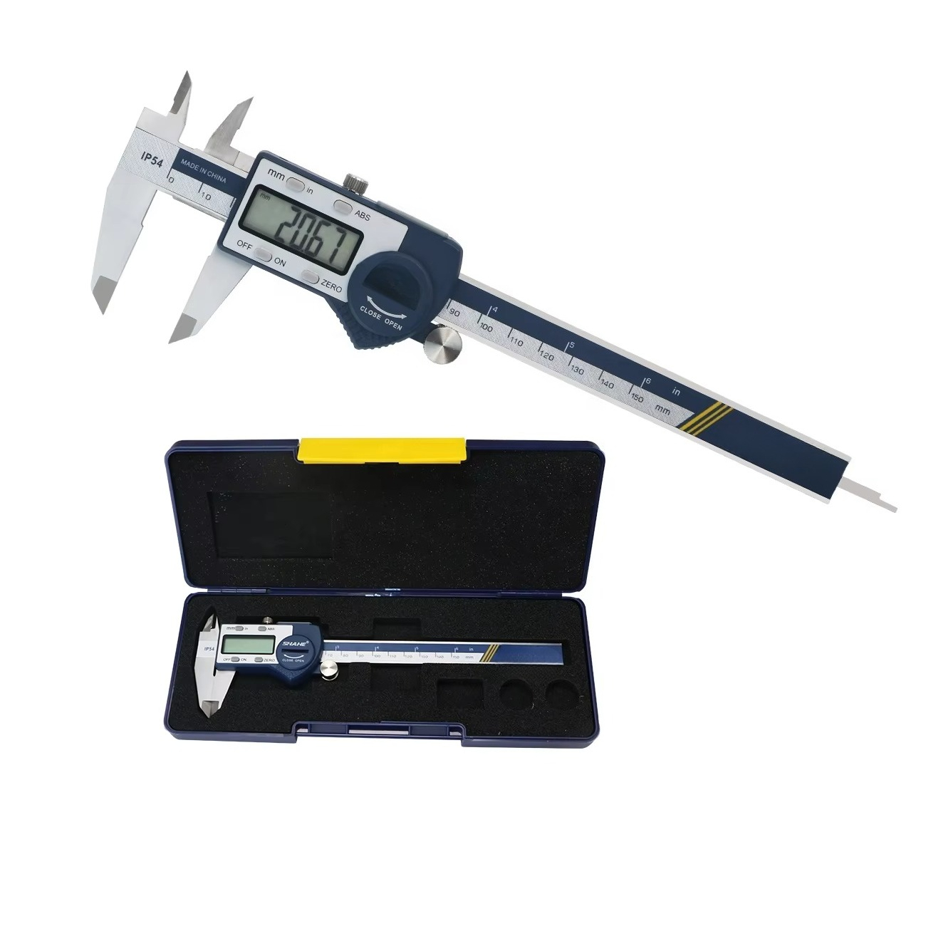 Paquímetro vernier digital IP5 - Digital Caliper 150Mm Stainless Steel avaliação e preço