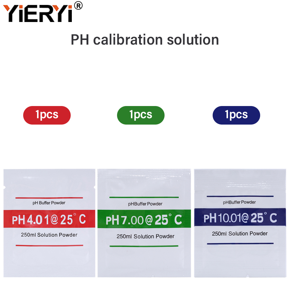 Conjunto de Pó de Calibração d - Ph Meter Digital Water Tester avaliação e preço