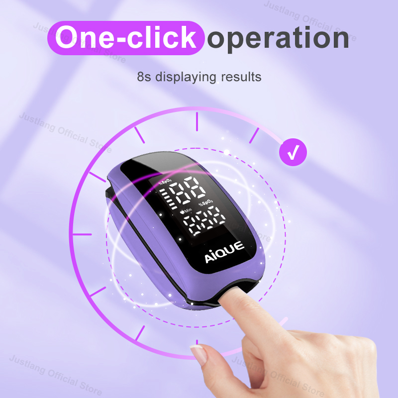 AiQUE Oxímetro de pulso digita - Pulse Oximeter Fingertip Rechargeable avaliação e preço