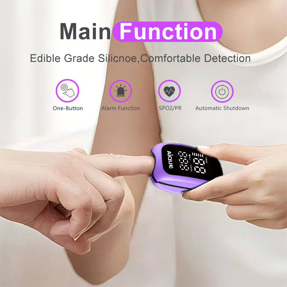 AiQUE Oxímetro de pulso digita - Pulse Oximeter Fingertip Rechargeable avaliação e preço